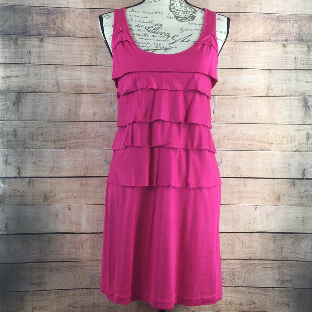 Sleeveless Tiered Banana Republic Dress
